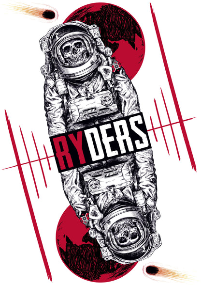 T-Shirt: RYDERS Astronaut (Dual)