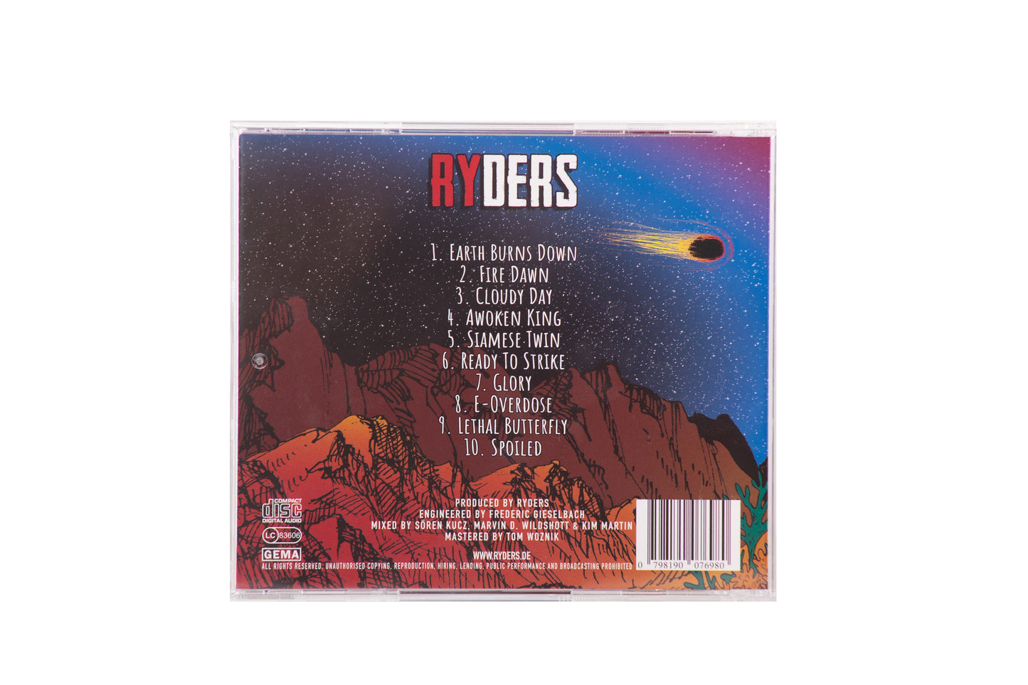 CD: Earth Burns Down Limited Edition