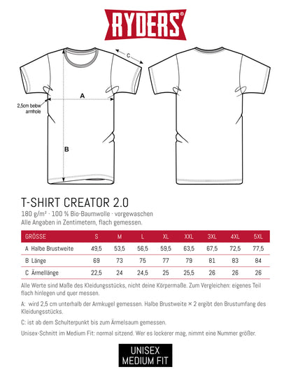 T-Shirt: RYDERS Astronaut (Dual)